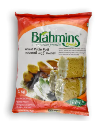BRAHMINS Wheat Puttu Podi 2.2 LBS